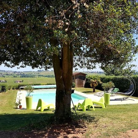 Au Coeur Des Vignes Chenas Du Beaujolais Apartment La Chapelle-de-Guinchay Exterior foto