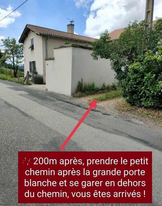 Au Coeur Des Vignes Chenas Du Beaujolais Apartment La Chapelle-de-Guinchay Exterior foto